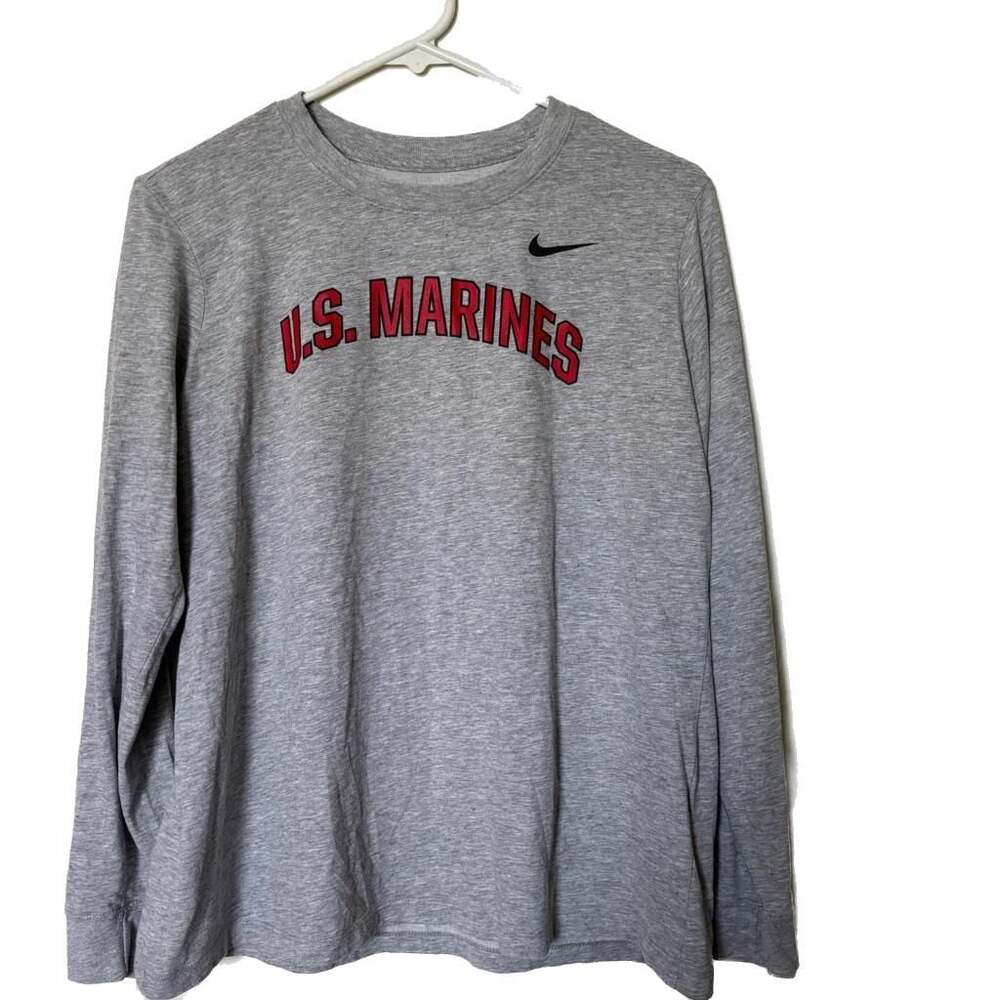 Nike US Marines Dri-FIT Long Sleeve Performance T-Shirt